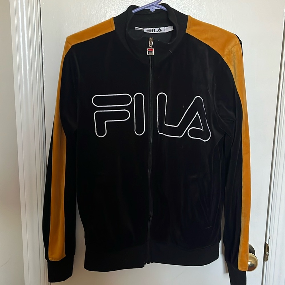 Fila Velvet Zip Up